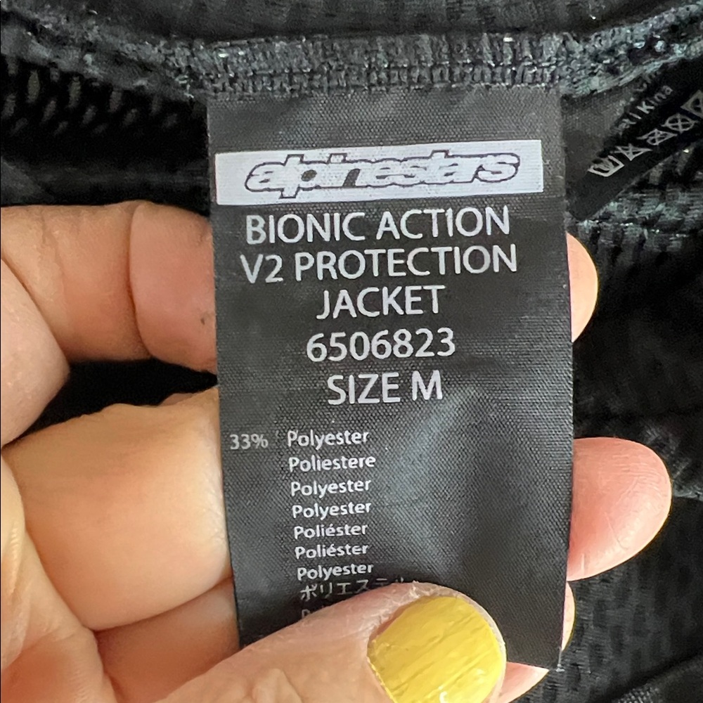 Alpinestars Black Protective Performance Jacket - image 4